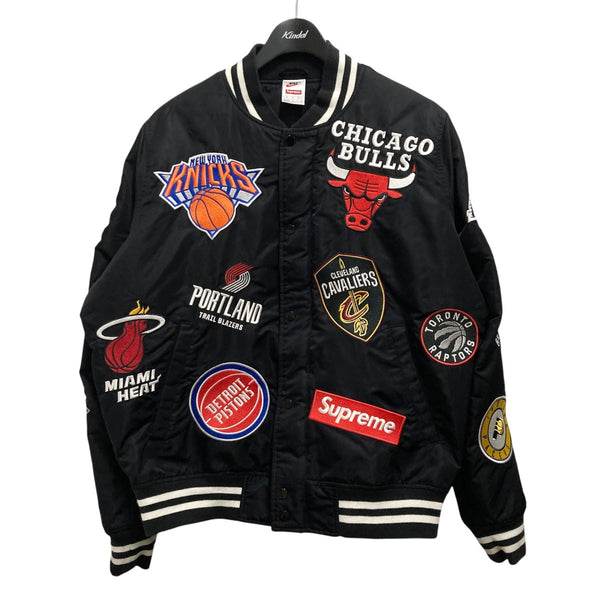 NIKE×Supreme NBA Teams Warm Up Jacket中綿ジャケットAO3631 010