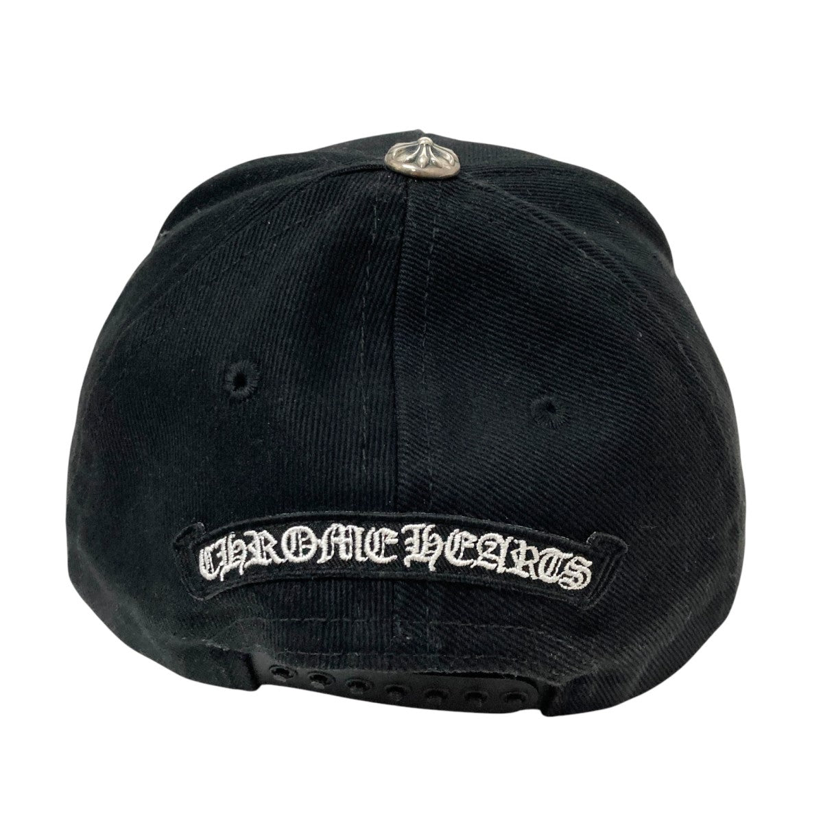 CHROME HEARTS(クロムハーツ) Vertical Logo Hat Blackロゴ刺繍