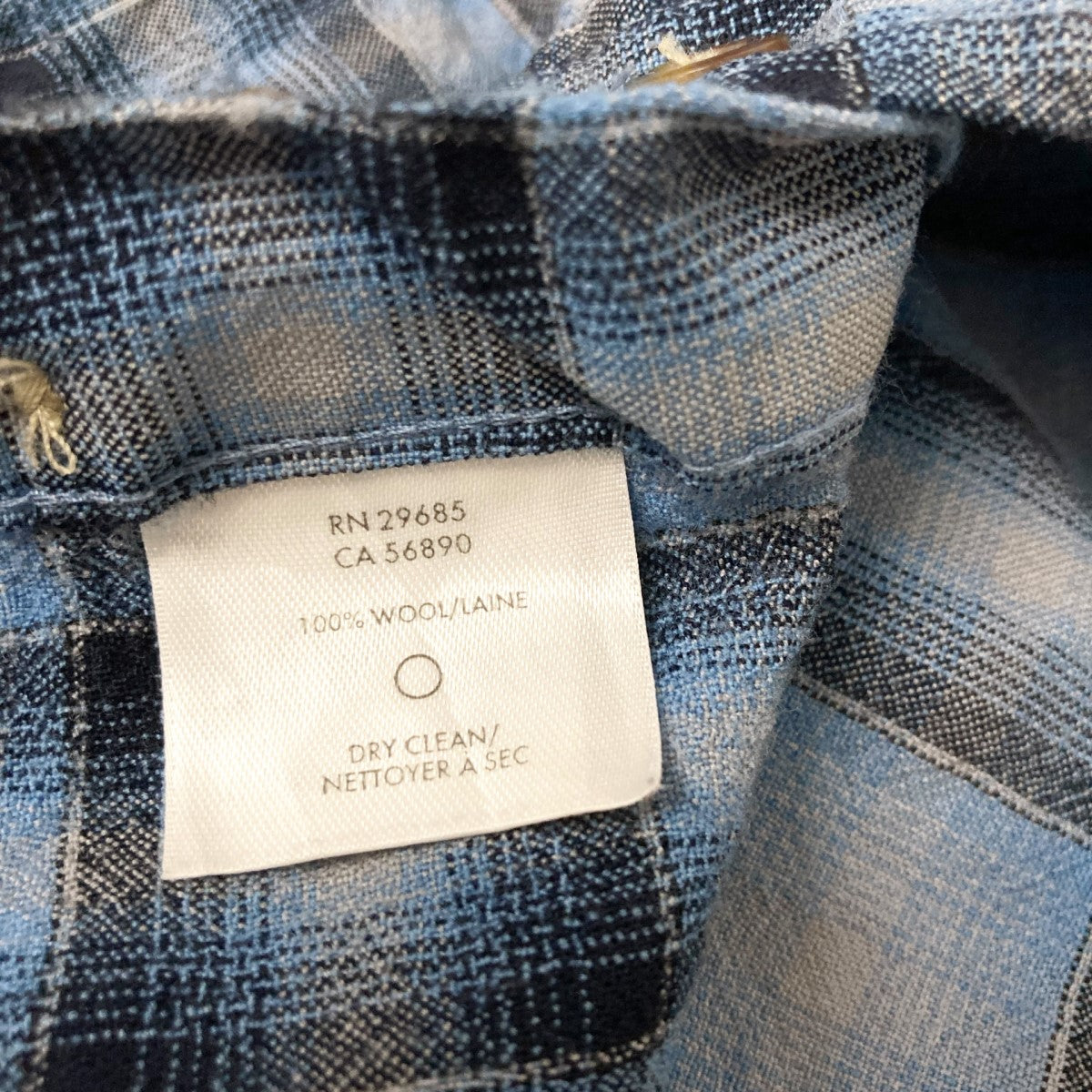 PENDLETON(ペンドルトン) チェックボタンダウンシャツ ブルー