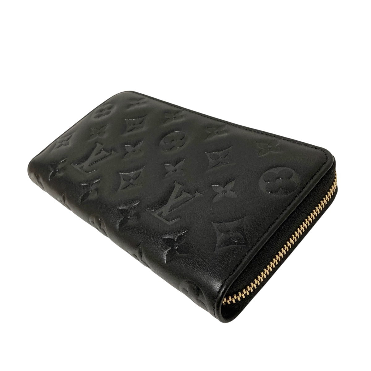 極上品 ジッピー ウォレット ヴィトン M81510 黒 LOUIS VUITTON(ルイヴィトン) ジッピー ウォレットモノグラム長
