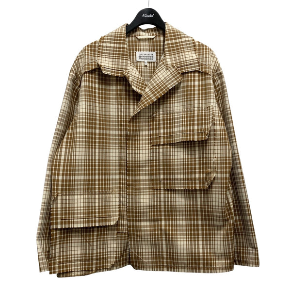 20ss Maison Margiela ベージュジャケット サイズ44 H&M☆マルタンマルジェラ☆コラボ ベージュジャケット (Maison