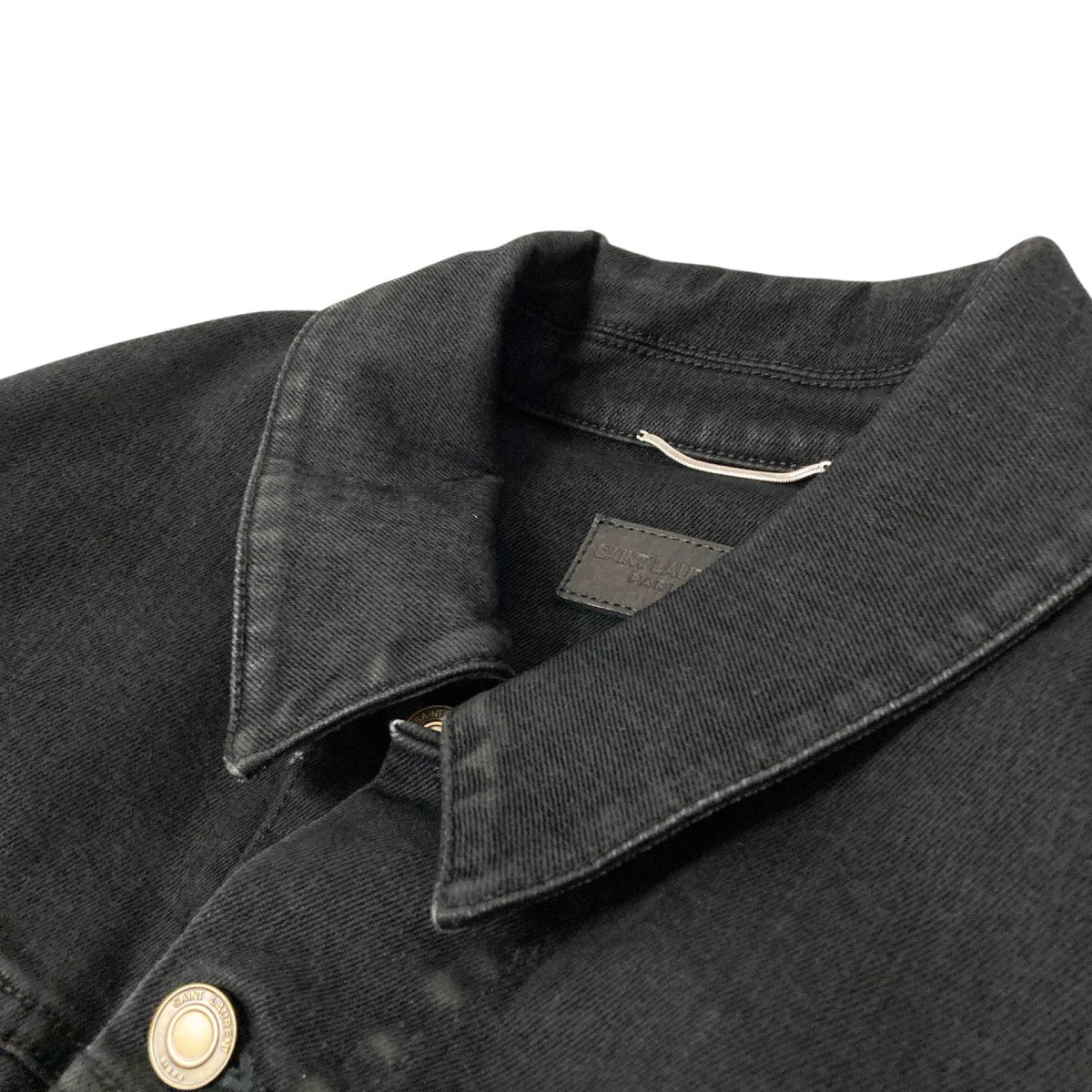 Saint Laurent Paris デニムジャケット597064 古着・中古-3枚目のアイテム画像
