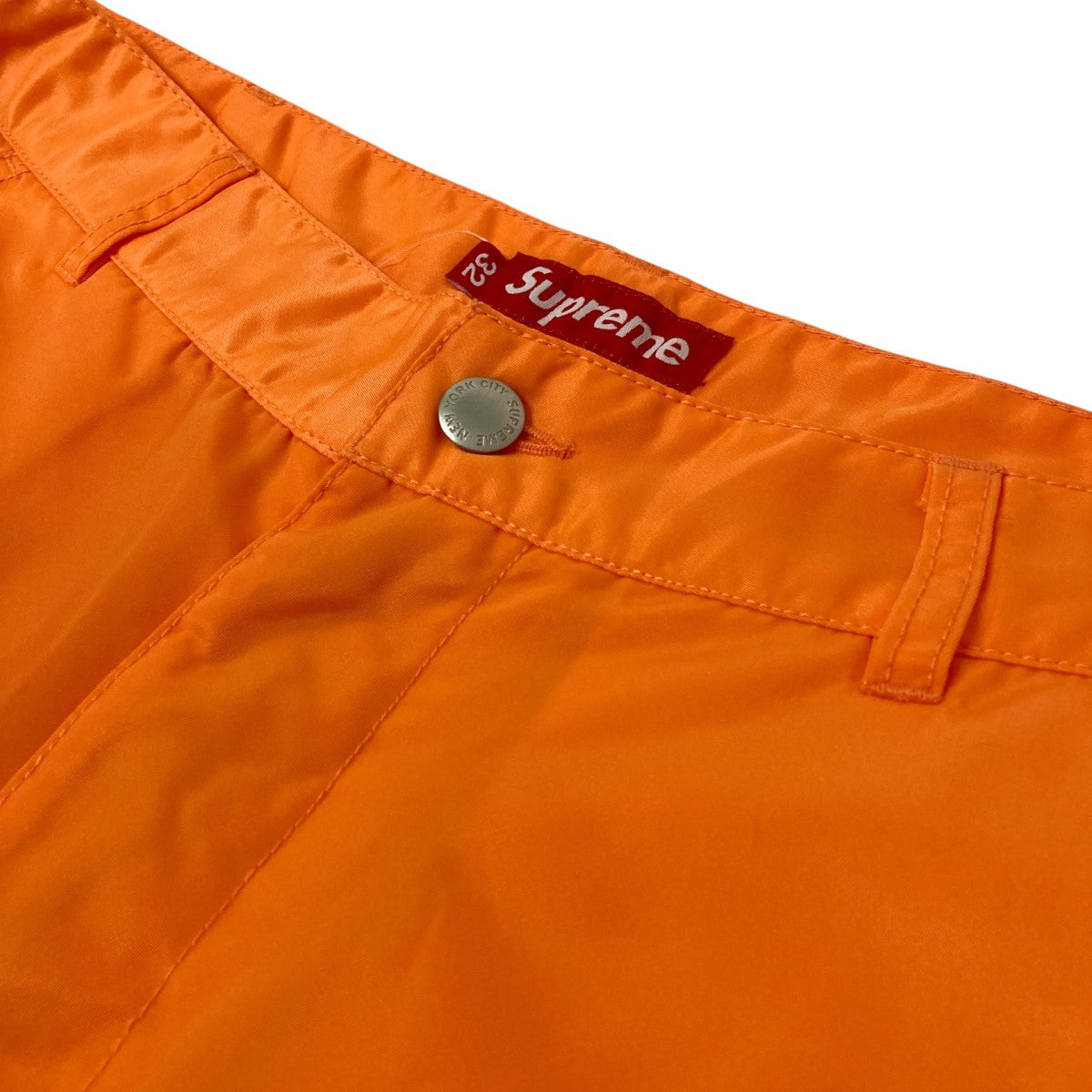 Supreme(シュプリーム) Nylon Cargo Pantカーゴパンツ オレンジ サイズ