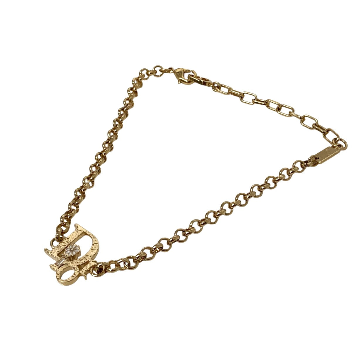 DIOR フラワーロゴブレスレット 古着・中古-1枚目のアイテム画像
