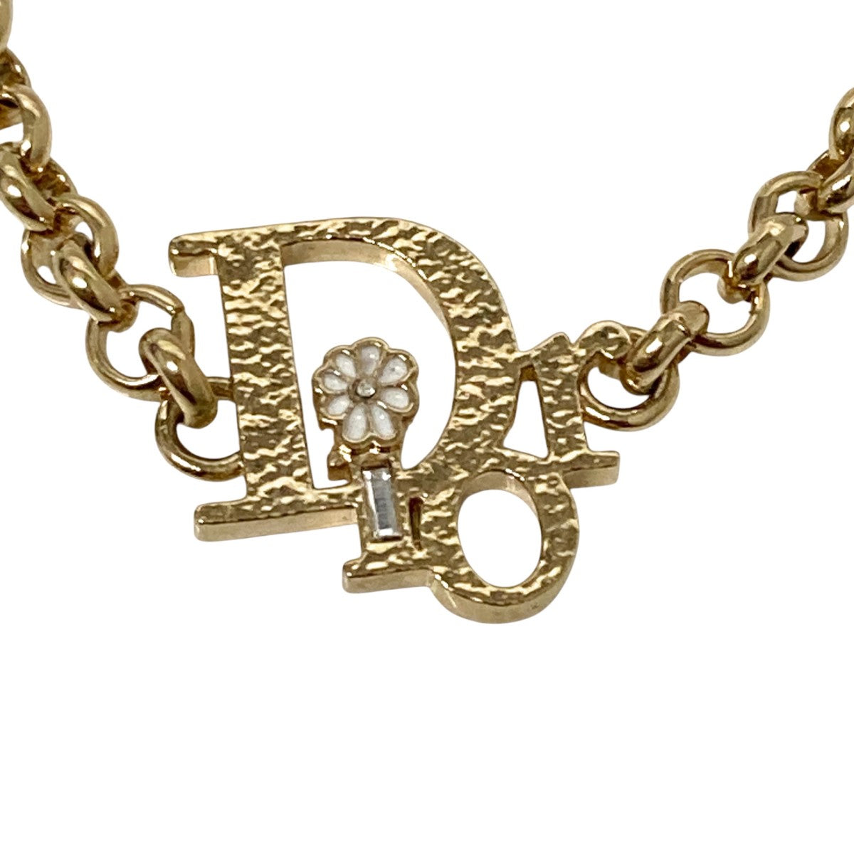 DIOR フラワーロゴブレスレット 古着・中古-2枚目のアイテム画像