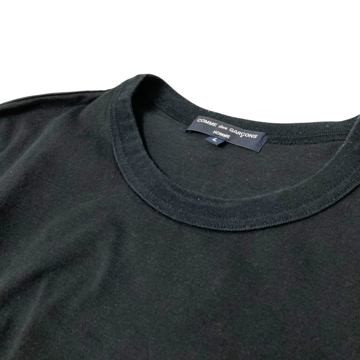 【美品】COMME des GARCONS HOMME 胸ポケット長袖Tシャツ COMME des GARCONS HOMME(コムデギャルソンオム) 胸ポケットT