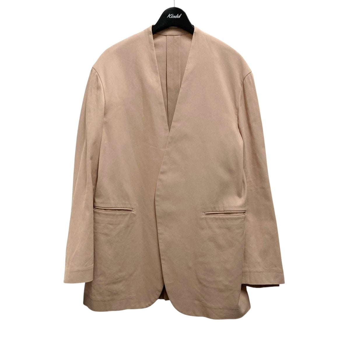 yleve ノーカラーウールジャケット YLEVE(イレーヴ) ノーカラージャケット168 1120037 168 1120037 ピンク