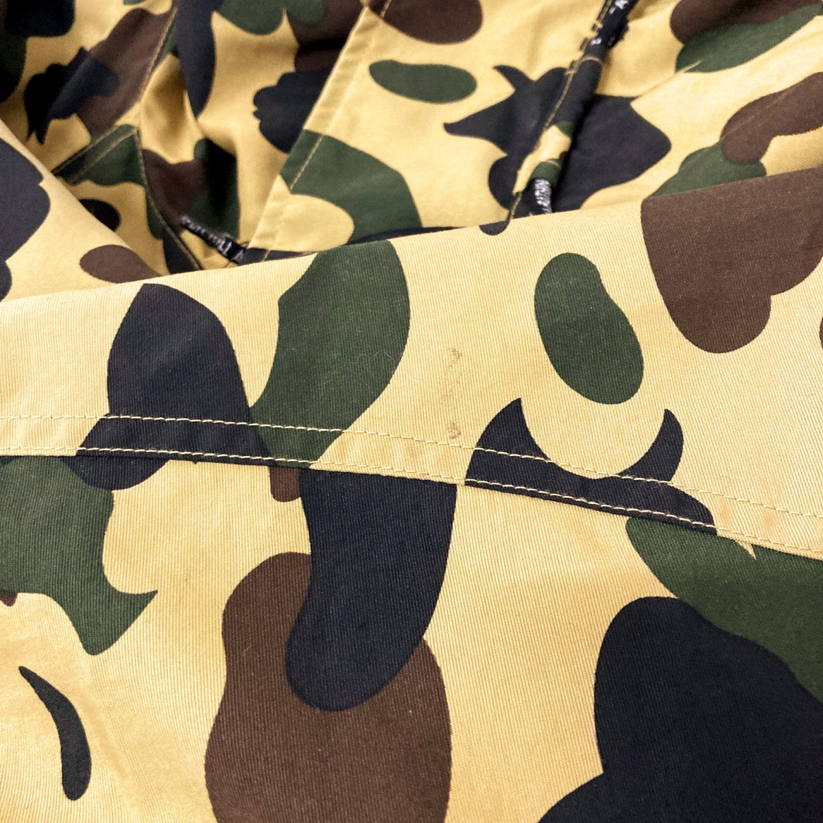 a bathing ape 初期　1stカモ　マウンテンパーカー A BATHING APE 1st CAMO 猿迷彩 スノボ ジャケット カモ