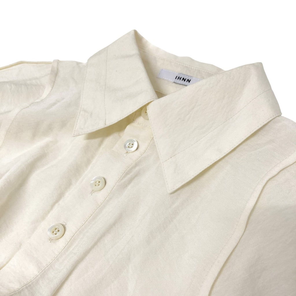 IHNN(イン) 津久弘織物ワンピースシャツワンピースID21A OP02 ID21A  