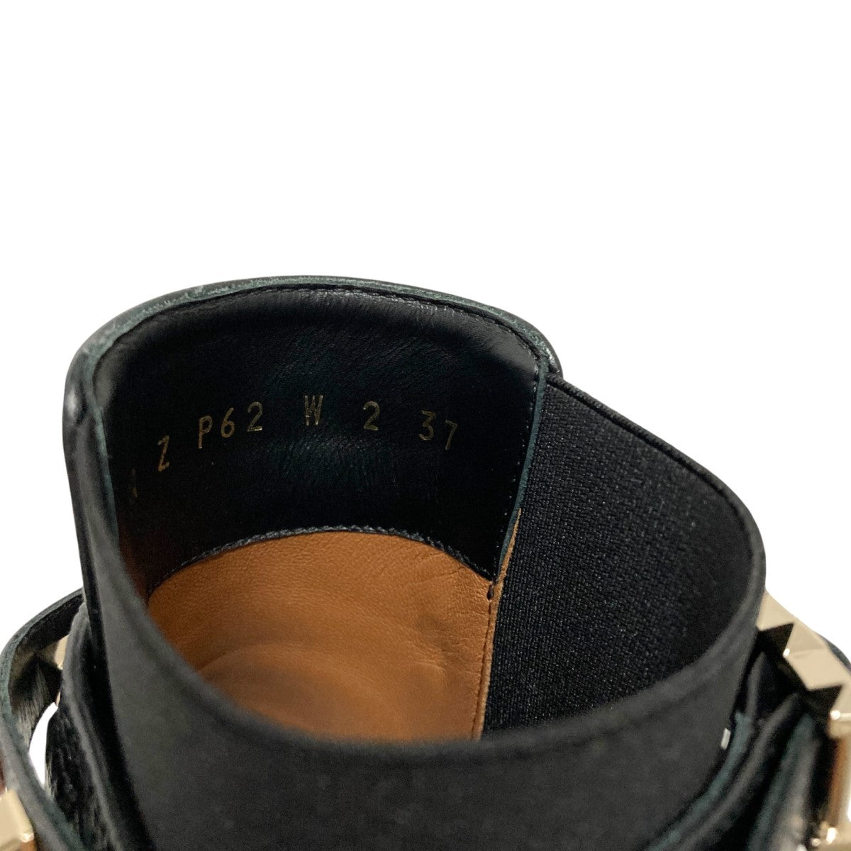 VALENTINO スタッズベルトサイドゴアブーツZW2S0P62 古着・中古-6枚目のアイテム画像