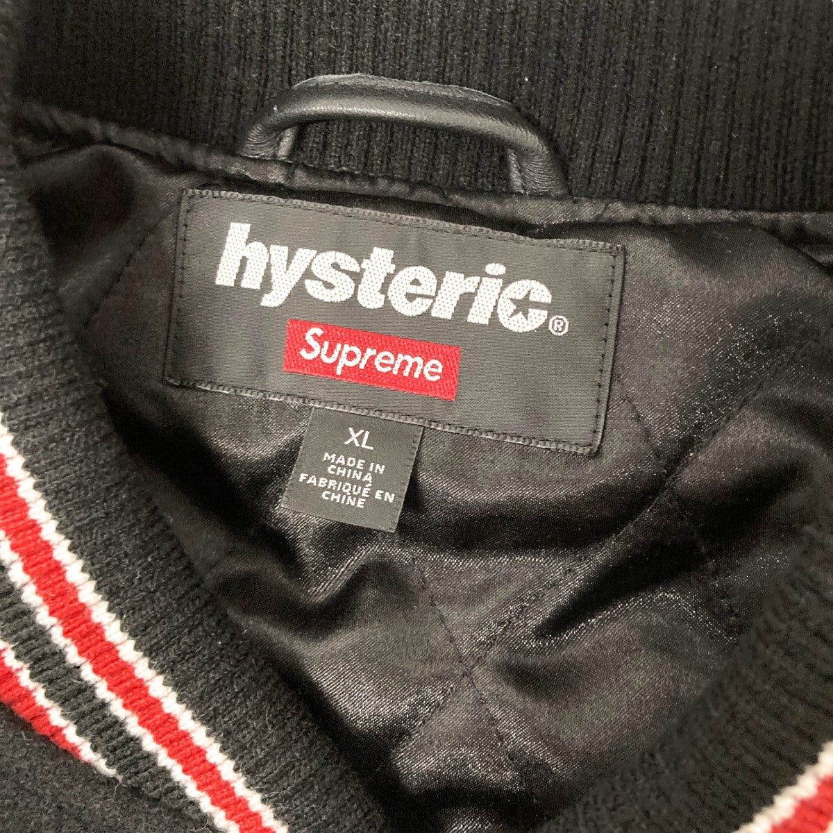 Supreme デニム ブラック スタジャン SUPREME シュプリーム 21AW THRASHER スラッシャー Satin