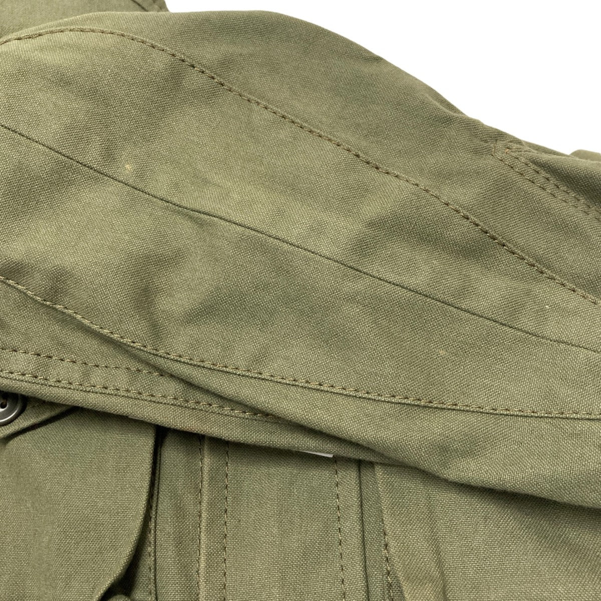 COMME des GARCONS Drape Check Switching Military Jacket切替ミリタリージャケットGD J043 古着・中古-6枚目のアイテム画像