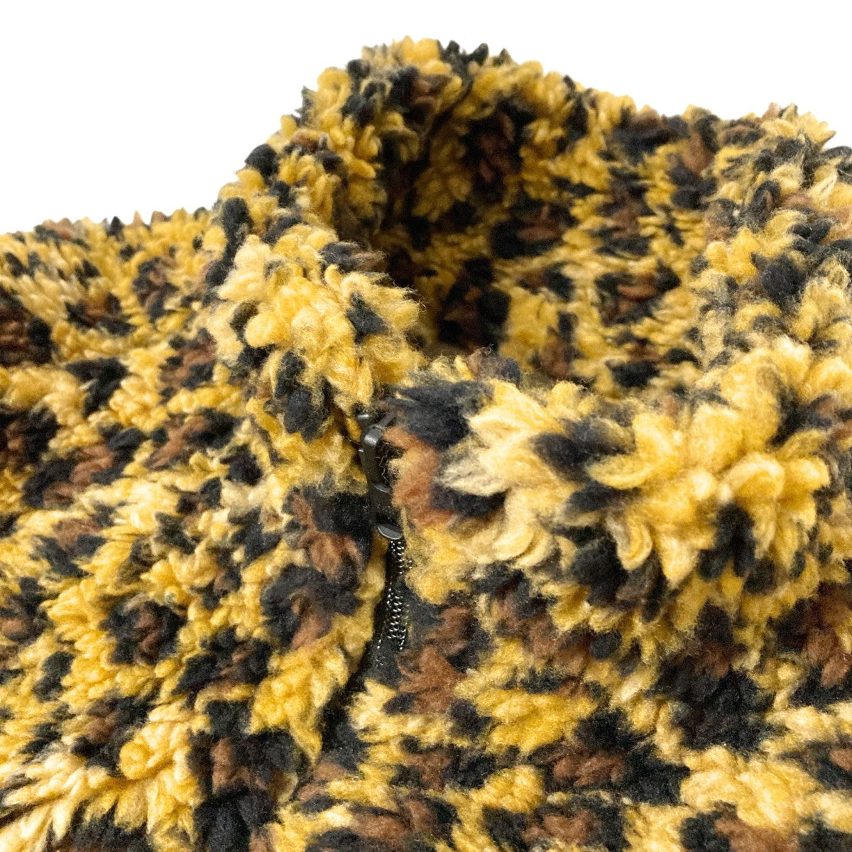 デンハム　レオパード　ボアフリースジャケット　ナカメマン Denham(デンハム) NAKAMEMAN BOA FLEECEレオパード柄ボアジャケット01