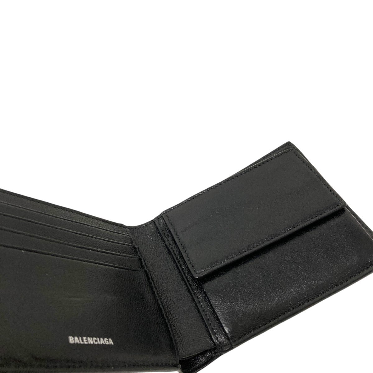 BALENCIAGA(バレンシアガ) 2つ折り財布594315 594315 ブラック｜【公式