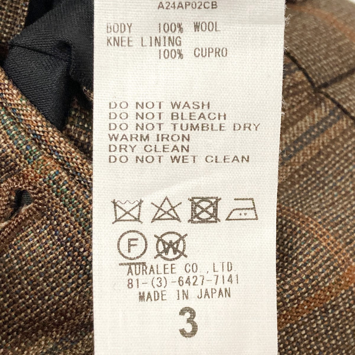 売切【希少】AURALEE スラックス A21AP02CW 楽天市場】【中古】AURALEE | オーラリー SUPER FINE WOOL