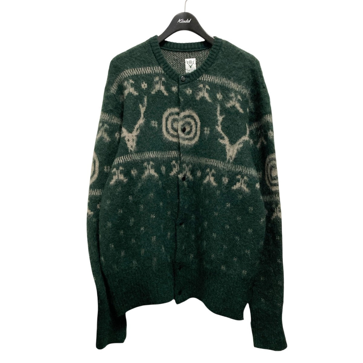 South2 West8Loose Fit Crew-クルーネックカーディガンM South2 West8Loose Fit Crew-クルーネックカーディガンM