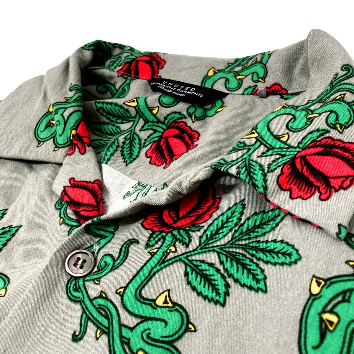 B*B様 希少 UNUSED Rose Pattern S/S Shirt 薔薇 B*B様 希少 UNUSED Rose Pattern S/S Shirt 薔薇 - メルカリ