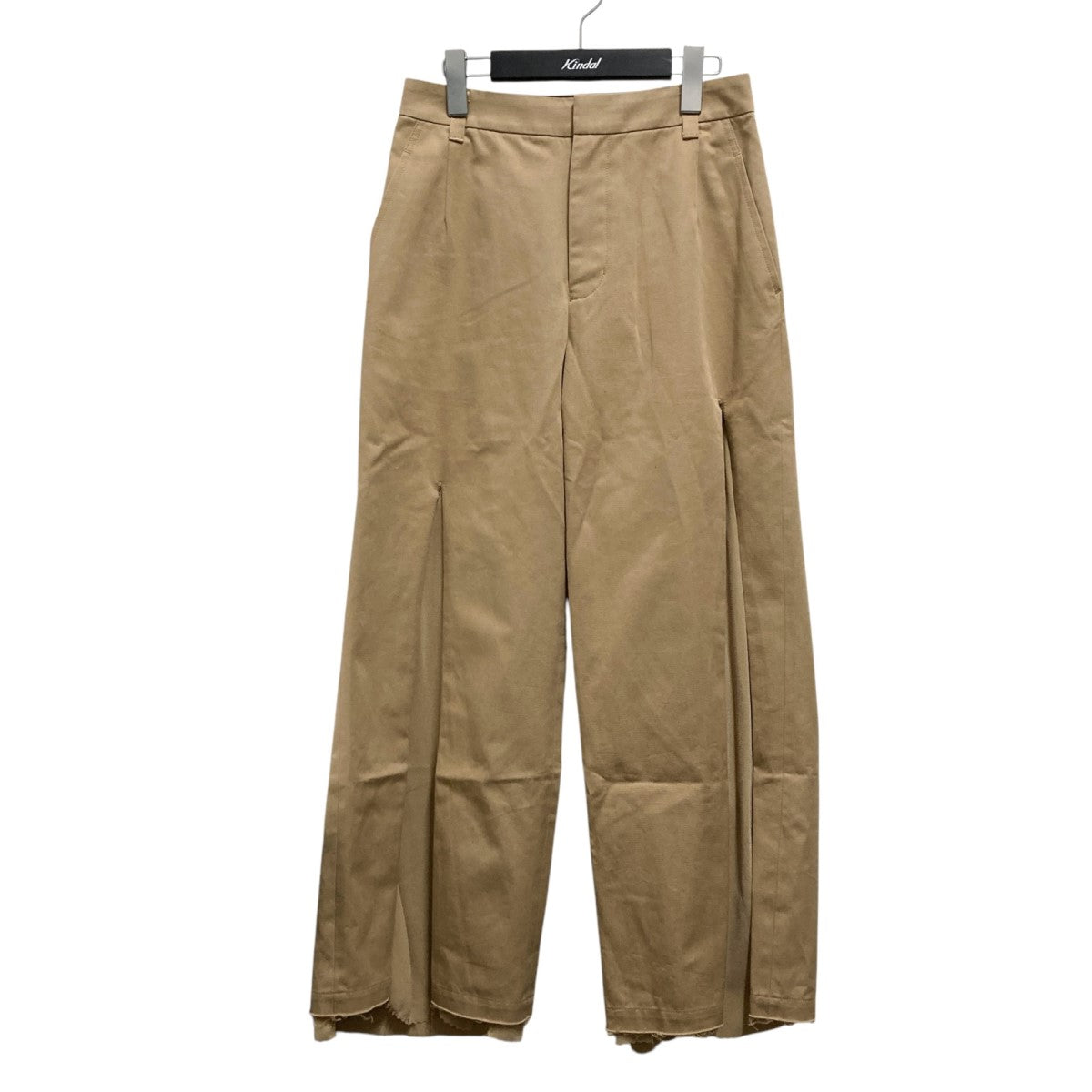 Chino Cloth Front opening Solid Double PantチノパンUC2A1506