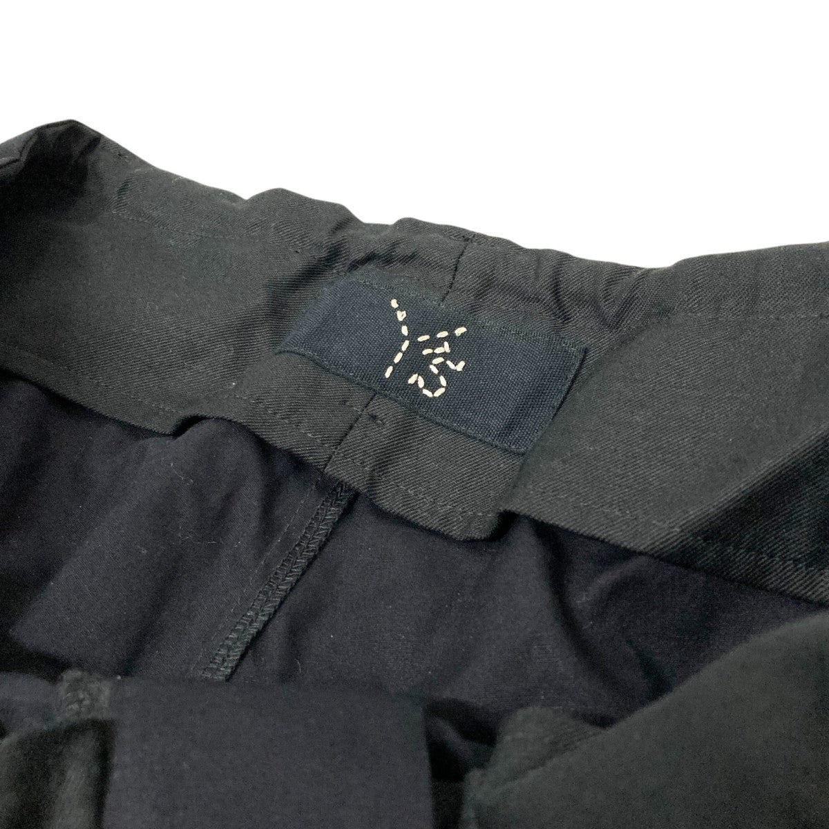 週末値下げ　y's ワイズ　コットンパンツ Y's(ワイズ) ワイドパンツYZ P72 058 YZ P72 058 ブラック