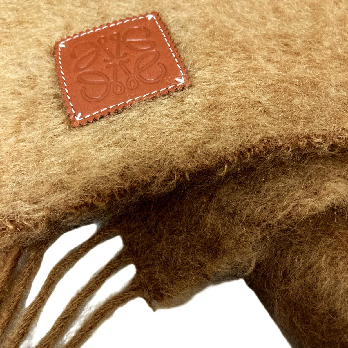 LOEWE ブラウン フリンジマフラー 楽天市場】LOEWE × Suna Fujita ロエベ スナ・フジタ コラボ マフラー