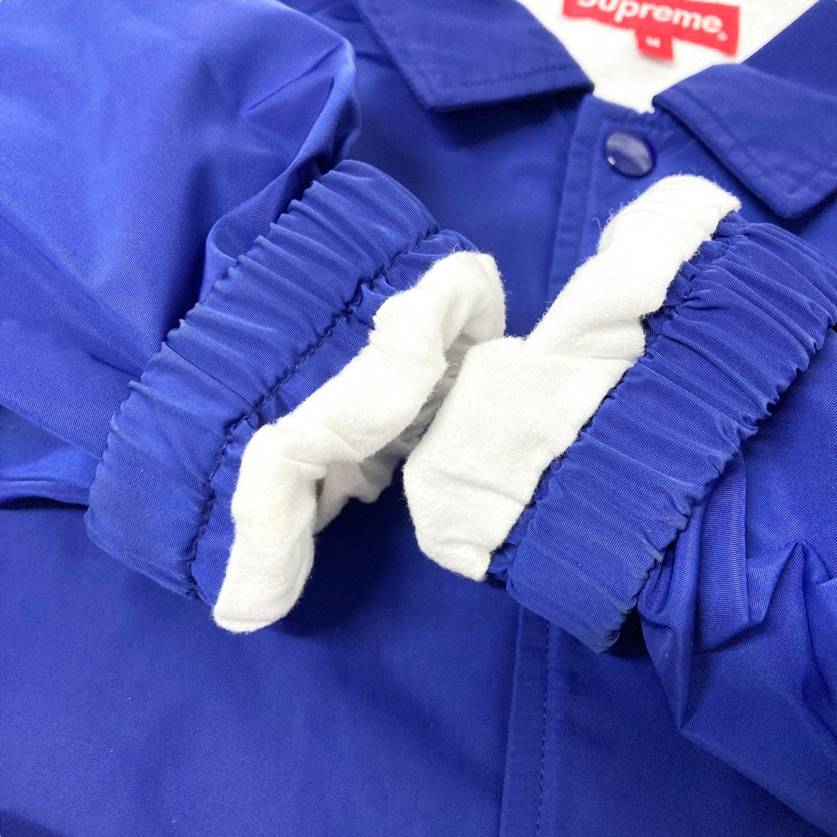Supreme 09SS ワッペンコーチジャケット 紺 М 藤原ヒロシ Supreme シュプリーム マルチ ワッペン コーチジャケット