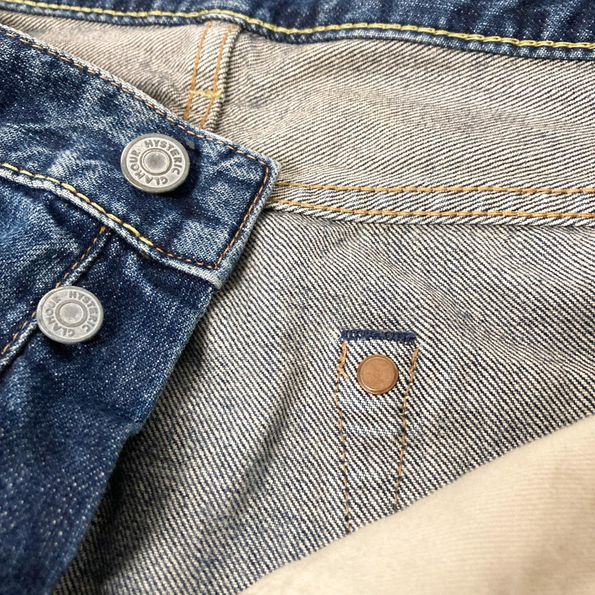 Hysteric Glamour(ヒステリックグラマー) 加工デニムパンツ