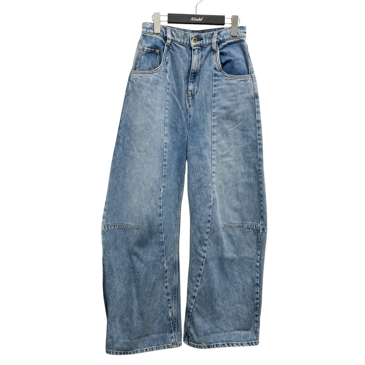 美品　FRAY I.D カーゴデニムパンツ　フレイアイディー　ブルー　1 FRAY I.D（フレイアイディー）の「カーゴデニムパンツ（デニム