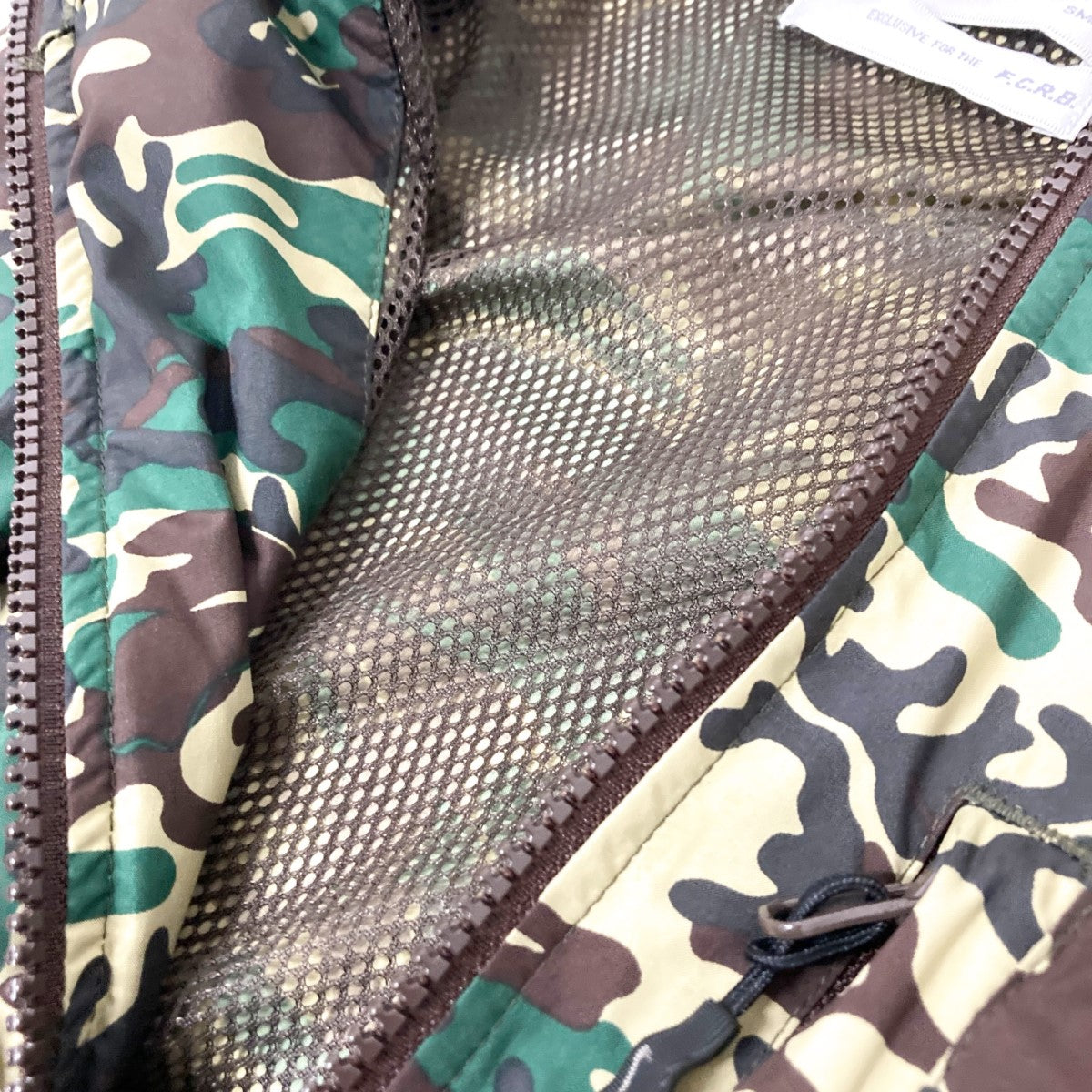 FCRB × NIKE ジップパーカー カモフラ スター ブラック XL
