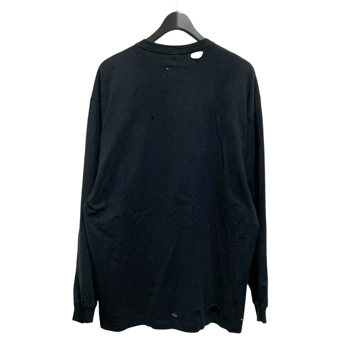 【関税込み】doublet ブラック Hotspring Onsen Tシャツ DOUBLET T-SHIRT 24AW HOTSPRING ONSEN L COTTON Black PRINT