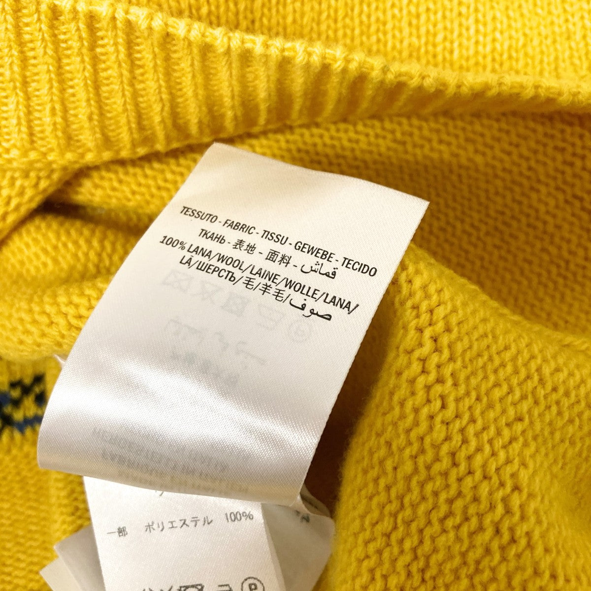 GUCCI BLIND FOR LOVEプルオーバーニット496683 X9179 古着・中古-4枚目のアイテム画像