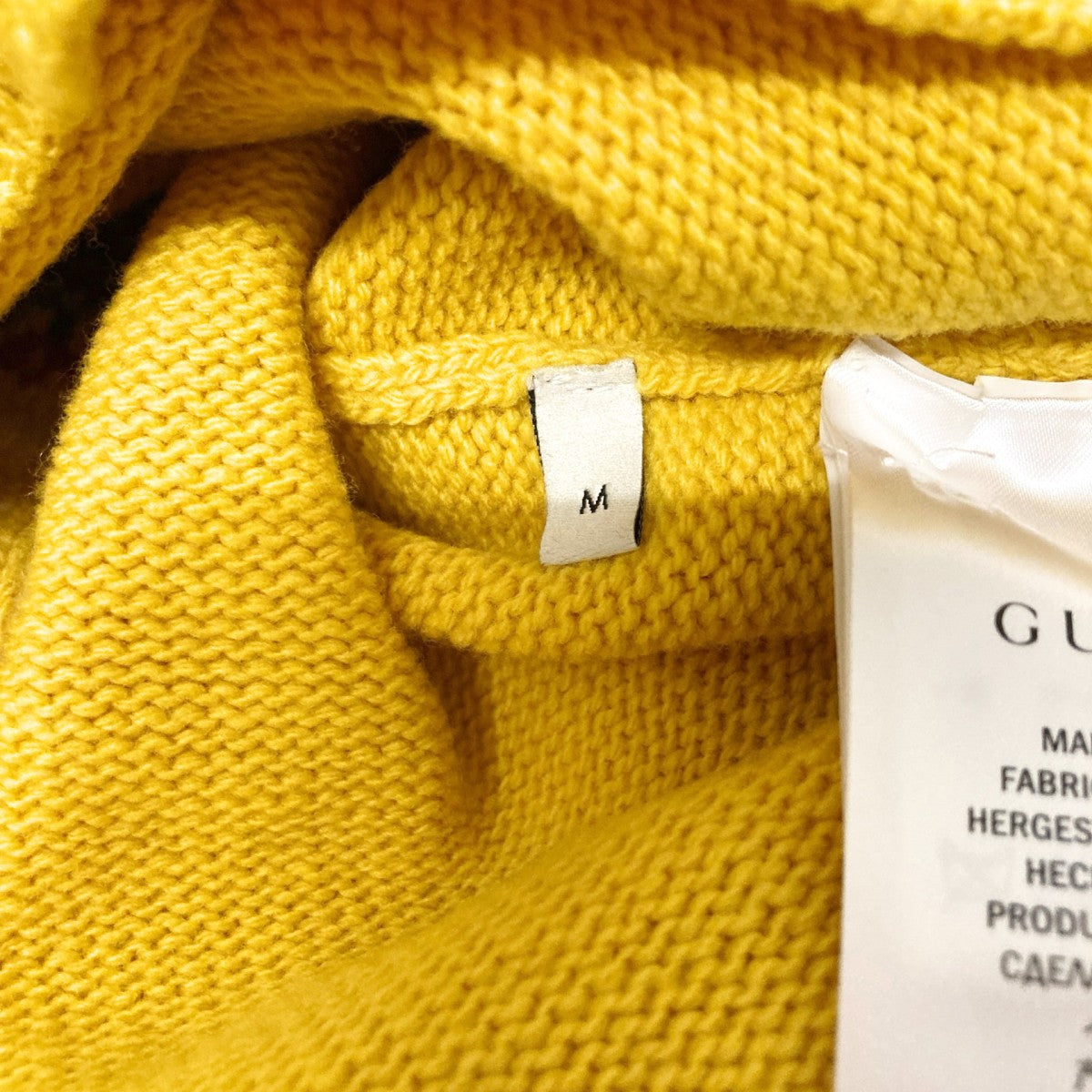 GUCCI BLIND FOR LOVEプルオーバーニット496683 X9179 古着・中古-5枚目のアイテム画像