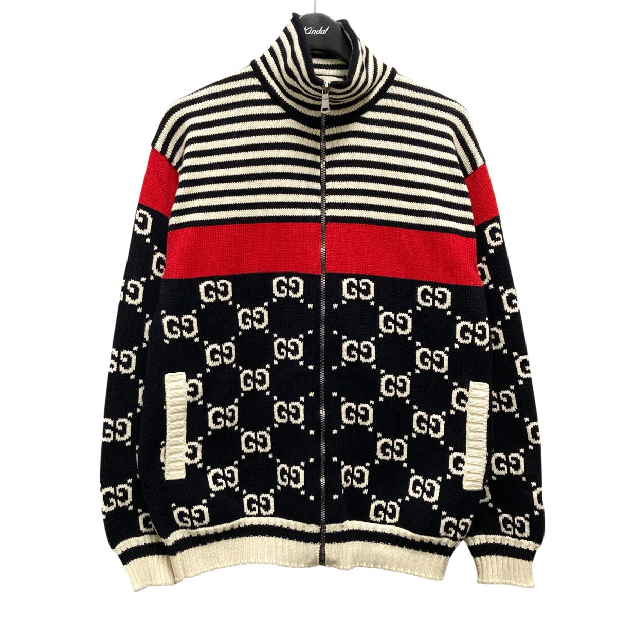 GUCCI(グッチ) ジップアップカーディガン545701 XKABP 545701