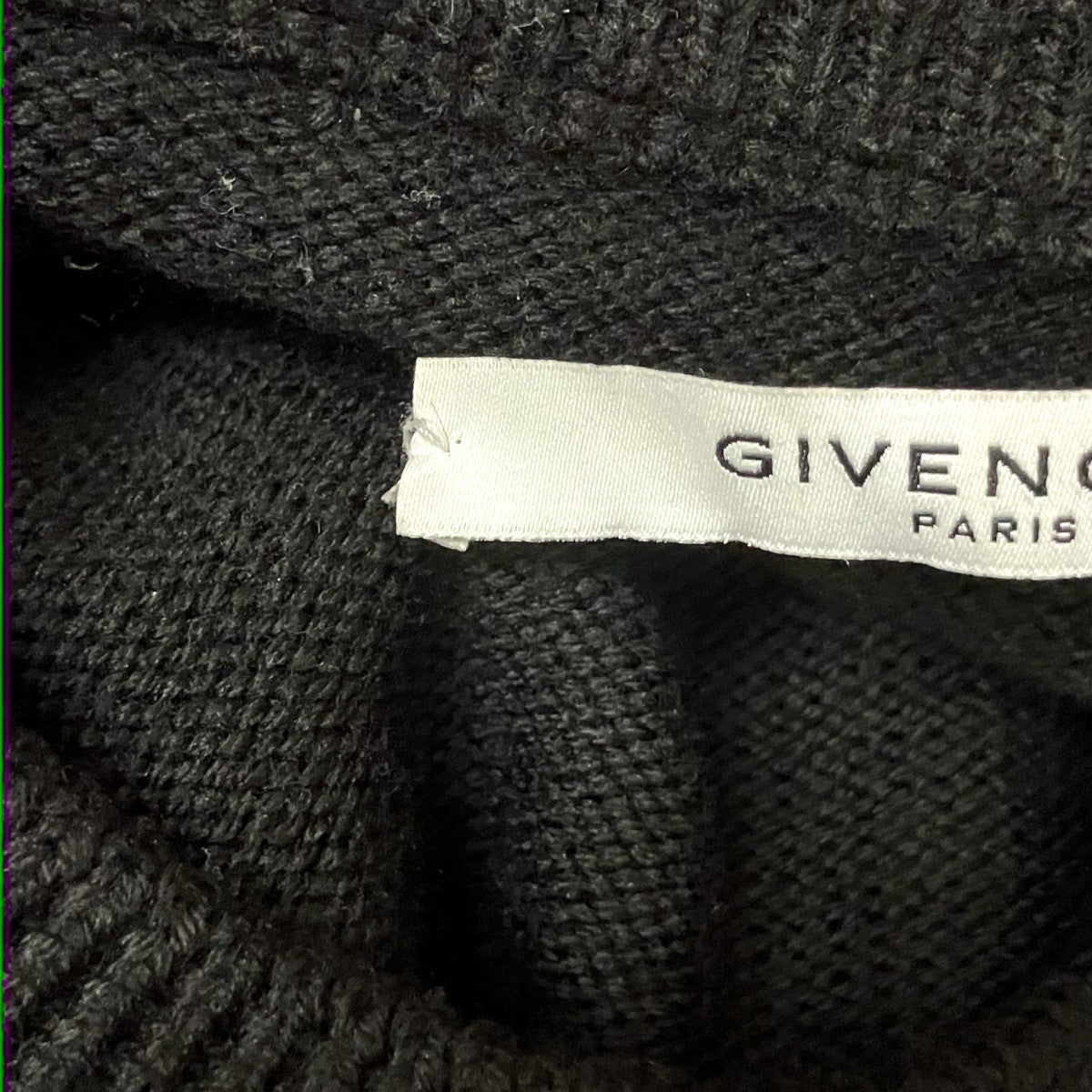 GIVENCHY ロゴニットBM900G400M 古着・中古-5枚目のアイテム画像