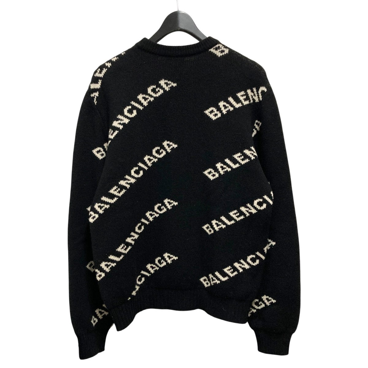 BALENCIAGA(バレンシアガ) キャメル混ロゴニット534418 534418