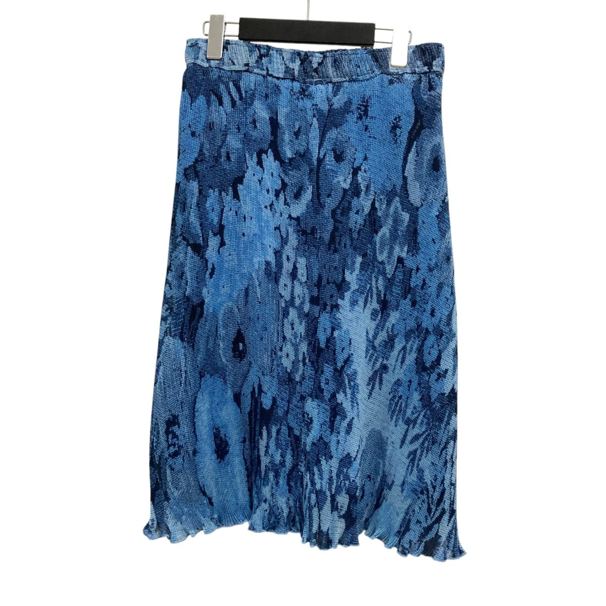 Ganni(ガニー) Ripstop Quilt Wavy Hem Skirtキルティングフレア