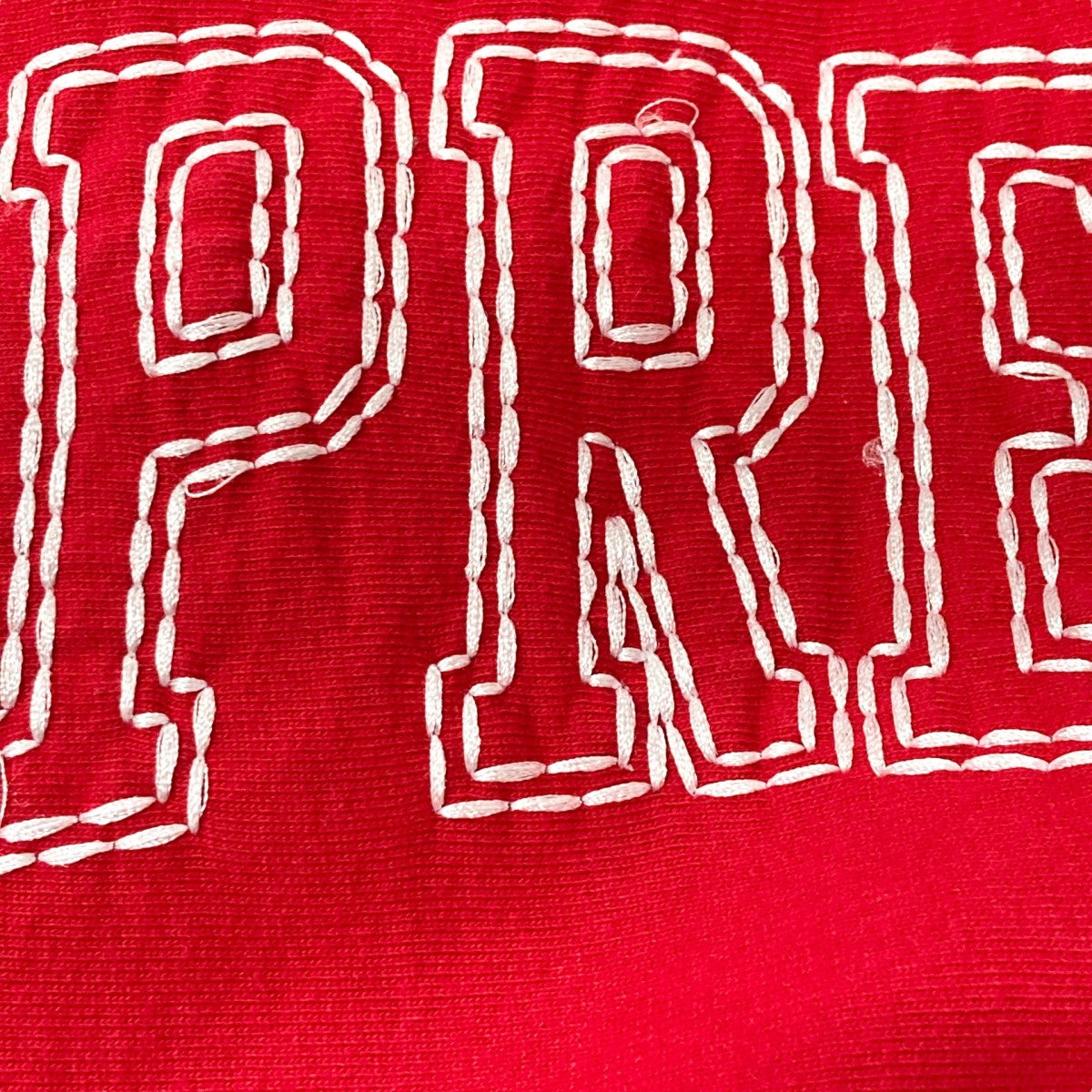 Supreme(シュプリーム) Big Stitch Hooded Sweatshirtプルオーバー