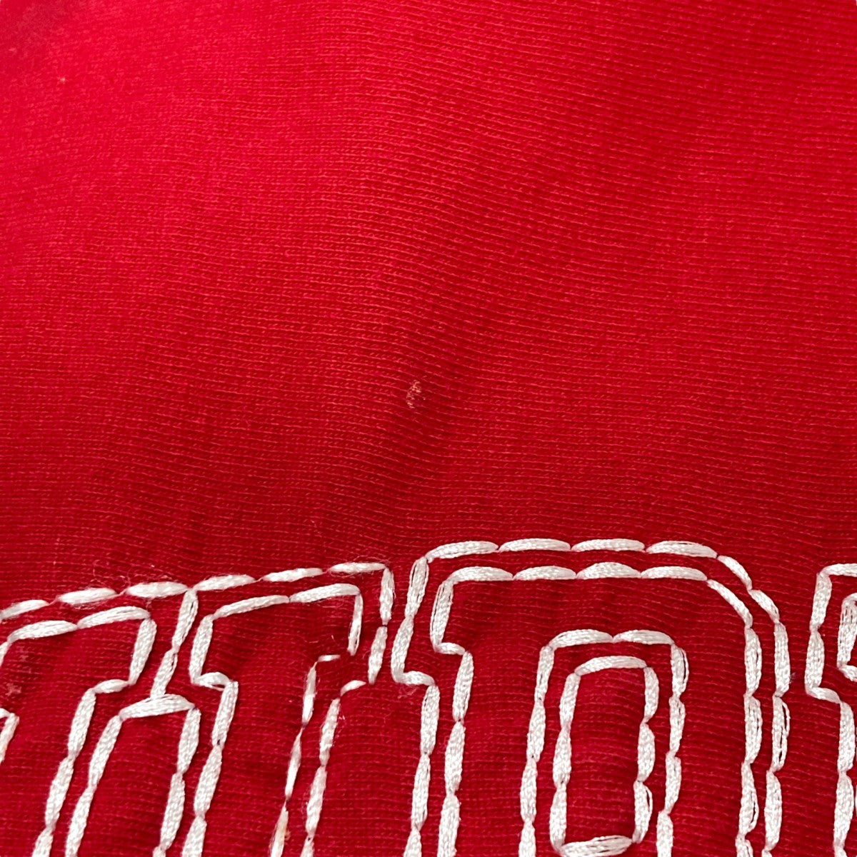 Supreme(シュプリーム) Big Stitch Hooded Sweatshirtプルオーバー