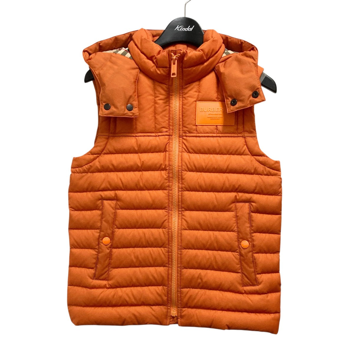 希少◆Burberry オレンジ ダウンベスト 80〜95 BURBERRY(バーバリー) ダウンベスト8053710 8053710 オレンジ サイズ