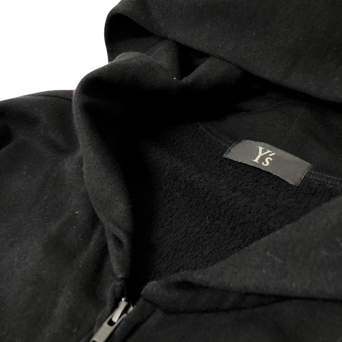 Y’s◆パーカー/XL/コットン/BLK/YF-T99-011 COTTON FLEECE FOOTBALL-STYLE SWEATSHIRTS(M Black): S'YTE