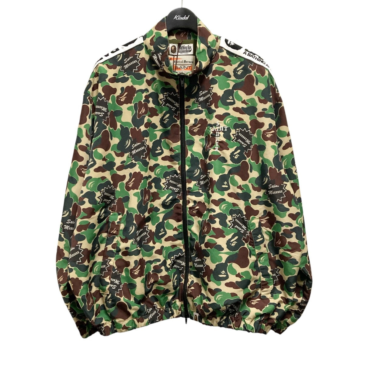 SAINT MICHAEL×A BATHING APE AP TRACK JKTカモフラ柄トラック  