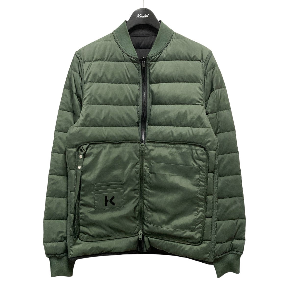 KENZO Reversible Packable Bomber JacketリバーシブルダウンジャケットFA65BL1111NF 古着・中古-1枚目のアイテム画像