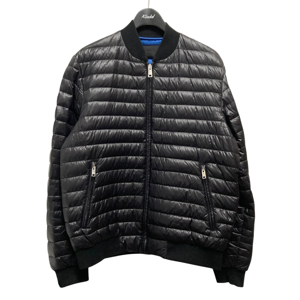 破格セール PRADA ブラック ダウンジャケット 48 未使用 PRADA - prada プラダ ダウンジャケット サイズ48 即55000の通販