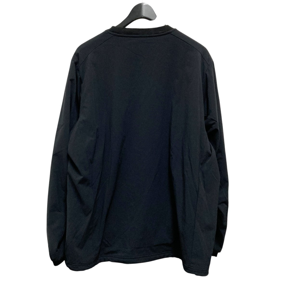 【未使用】F.C.R.B. エフシーアールビー ロゴ クルーネック ブラック M F．C．R．B．(エフシーアールビー) クルーネックトップスFCRB