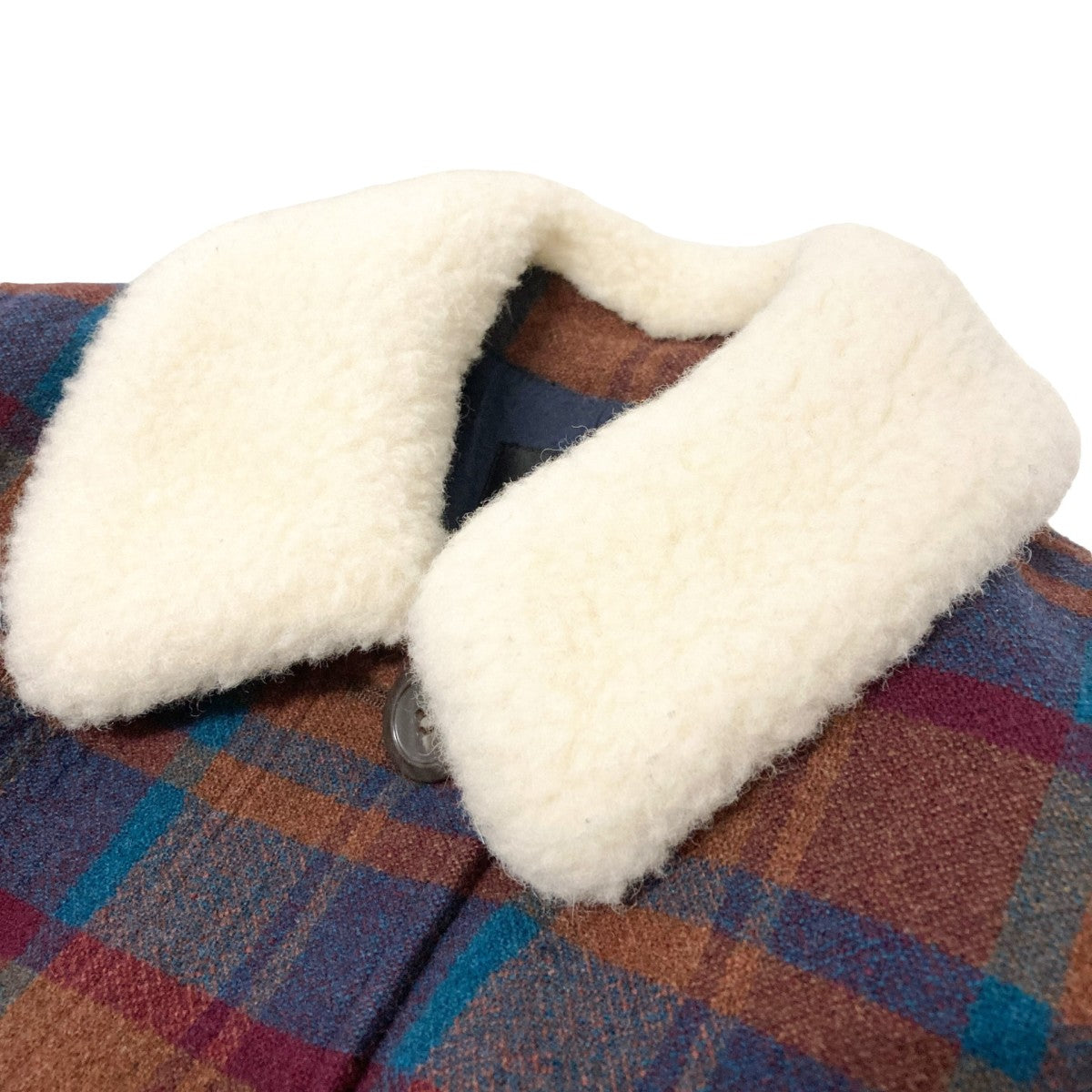 【kiさま専用】【美品】A.P.C. アーペーセー チェックブルゾン A．P．C．(アーペーセー) チェック中綿ジャケット ブラウン サイズ 34