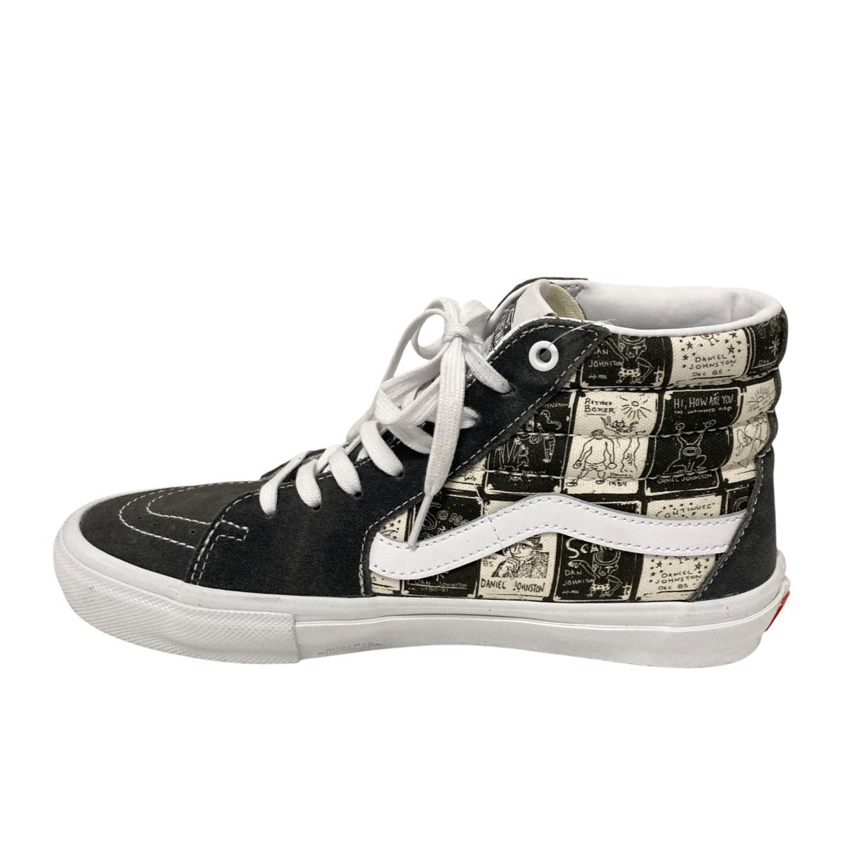VANS×Daniel Johnston Skate Sk8 Hiハイカットスニーカー