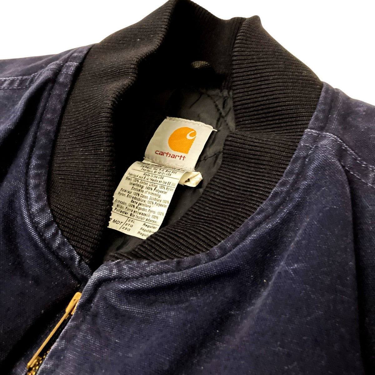 CarHartt(カーハート) ジップベストV02 MDT V02 MDT ネイビー サイズ