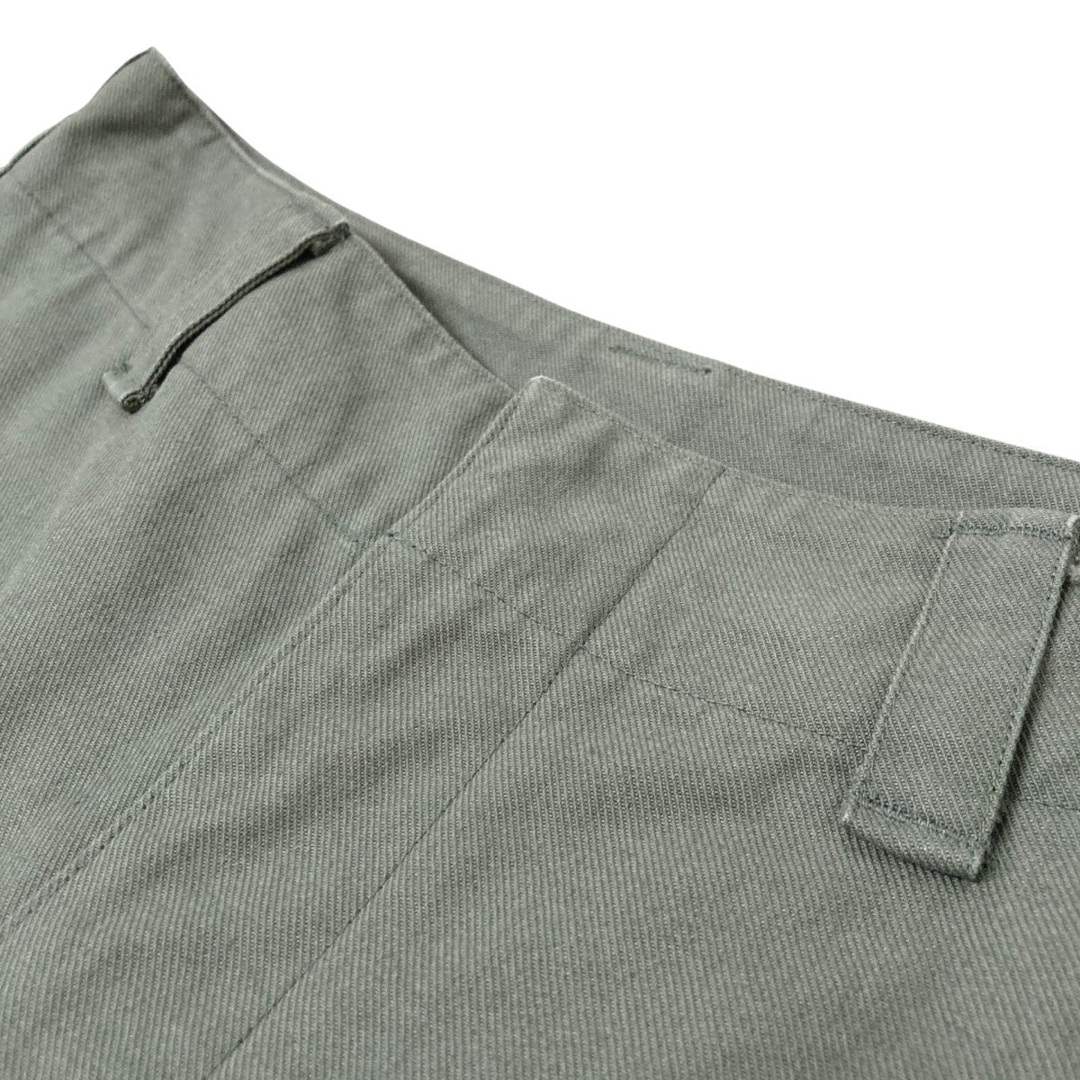 MHL(エムエイチエル) ORGANIC COTTON GABARDINEコットンパンツ
