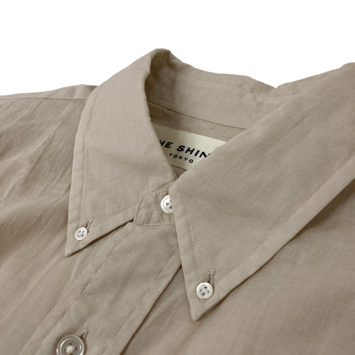 THE SHINZONE(ザシンゾーン) SHEER DADDY SHIRTS長袖シャツ