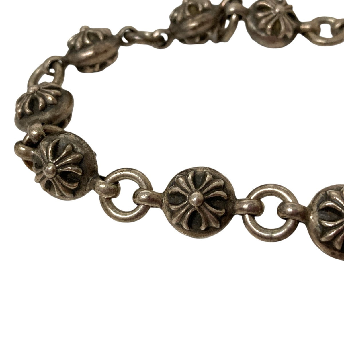 CHROME HEARTS CHクロスボールブレスレットチェーンブレスレット2354 304 9600 古着・中古-3枚目のアイテム画像