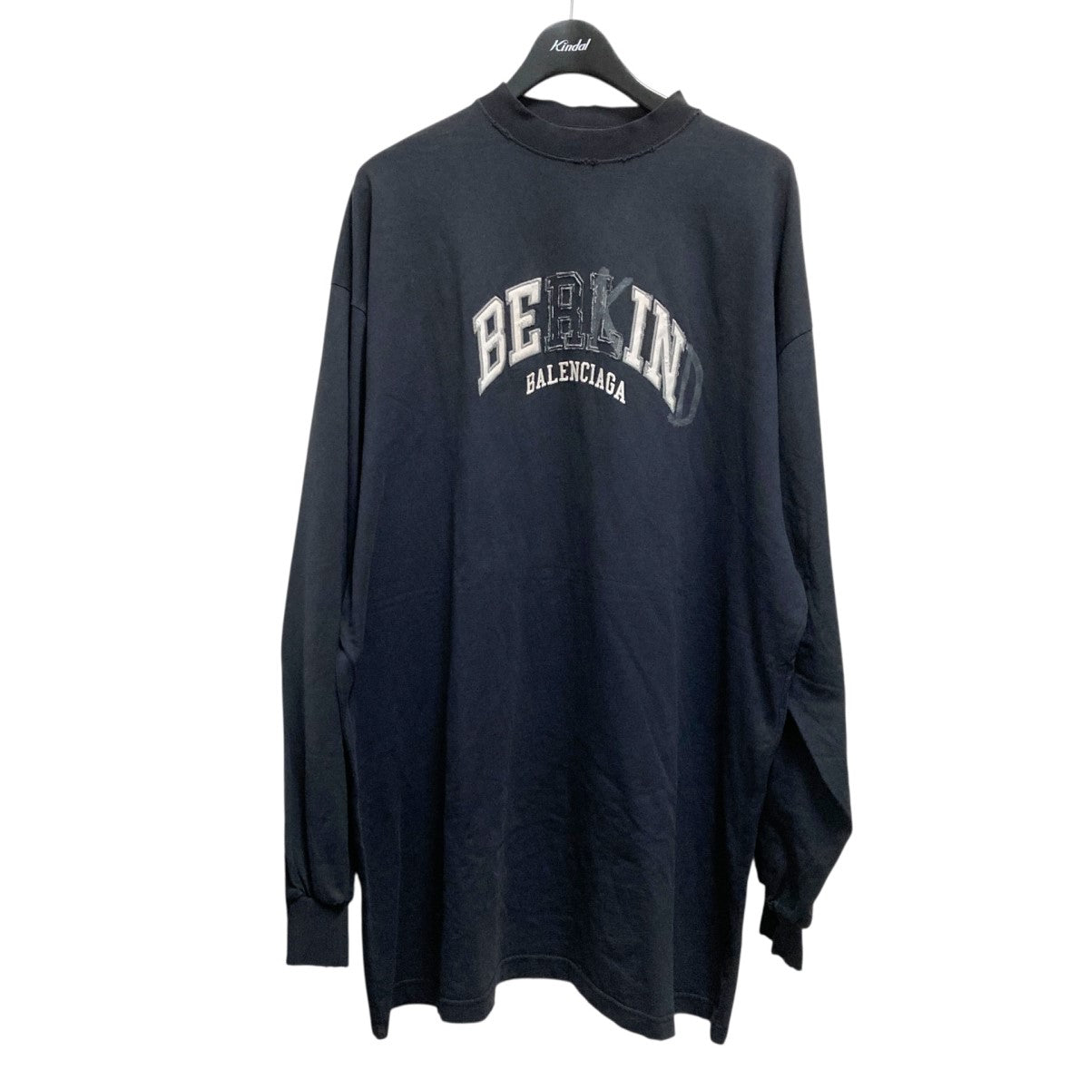 BALENCIAGA BERKINDダメージ加工カットソー739027 古着・中古-1枚目のアイテム画像